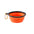 Collapsible Pet Silicone Dog Food Water Bowl Outdoor Camping Travel Portable Folding  Supplies   Dishes with Carabiner