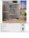 Cat Cage for Home Use, Indoor Free Space Cat House, Cat Shelter, Cat Nest, Pet Cage, Three-Story Small Cat Villa - Play Paws Toys