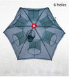 Automatic Multi-specification Fishing Net Umbrella Round Thickened Skeleton Folding Fishing Net Fishing Gear Fishing Accessories