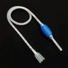 Aquarium Siphon Fish Tank Syphon Vacuum Cleaner Pump Semi-automatic Water Change Changer Gravel Water Filter Aquarium Tools 1.4m