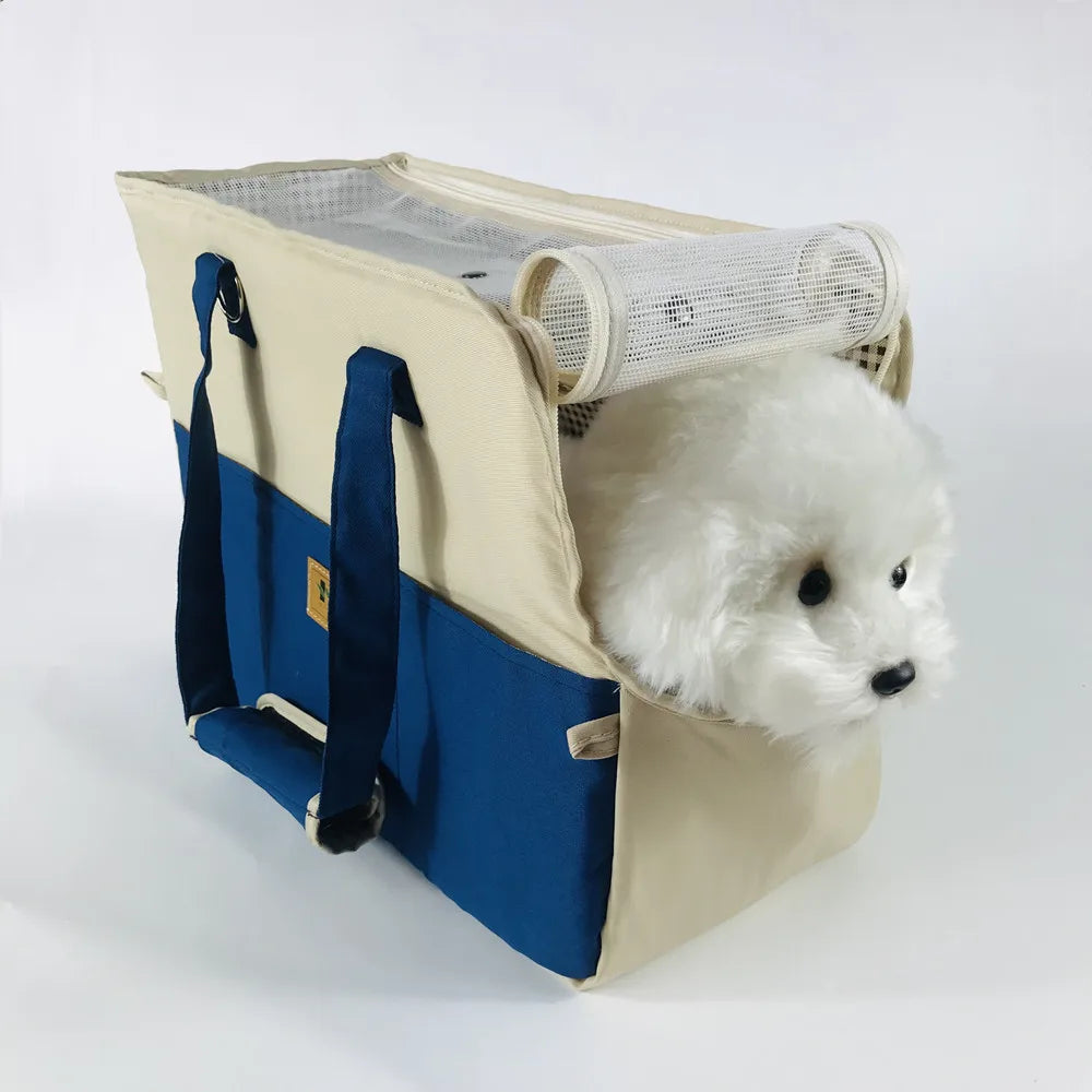 Dog Car Seat Dog Booster Car Seat Cat Carrier Bag Cat Bed for Small Dogs Cats Pet Car Seat with Pad and Straps for Dogs Cats - Play Paws Toys