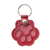 Pet Hair Memorial Keychain PU Leather Keepsake Locket for Cat Dog Fur Pet Hair Storage Pendant Handbag Hanging Accessories
