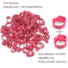 Adjustable Ratchet Foot Rings for Poultry (25/100pc)