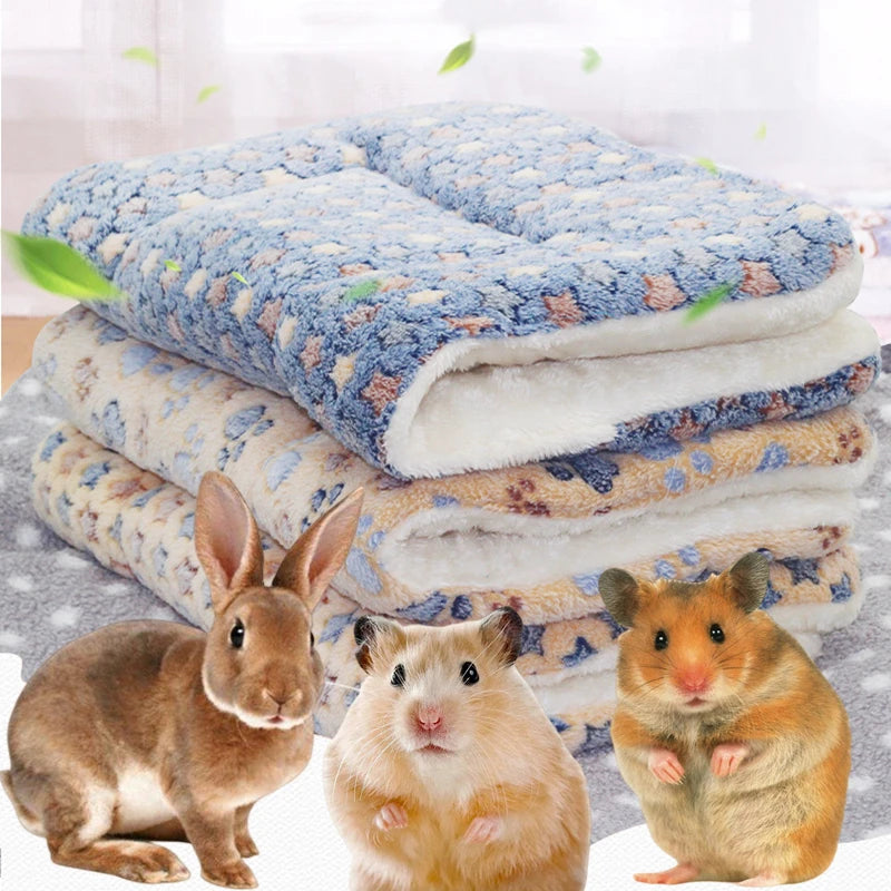 Large Size Flannel Dog Bed Thicken Cat Bed Sleeping Mat Dog Mat Blanket For Puppy Kitten Dog Bed Rug for Small Medium Large Dog - Play Paws Toys