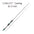 FISHINGFANS ORCA ULTRALIGHT UL SOLID TIP TAPERED HANDLE TROUT LAKE RIVER SPINNING CASTING FISHING ROD