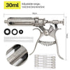 10/20/30/50Ml Automatic Continuous Syringe With Needles Adjustable Vaccine Injection for Livestock Pig Cattle Sheep Chicken