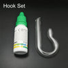 Aquarium CO2 Indicator DIY Fish Tank Glass Liquid Tester Monitor Plants Grass CO2 System Concentration Drop Checker Kit 15ml