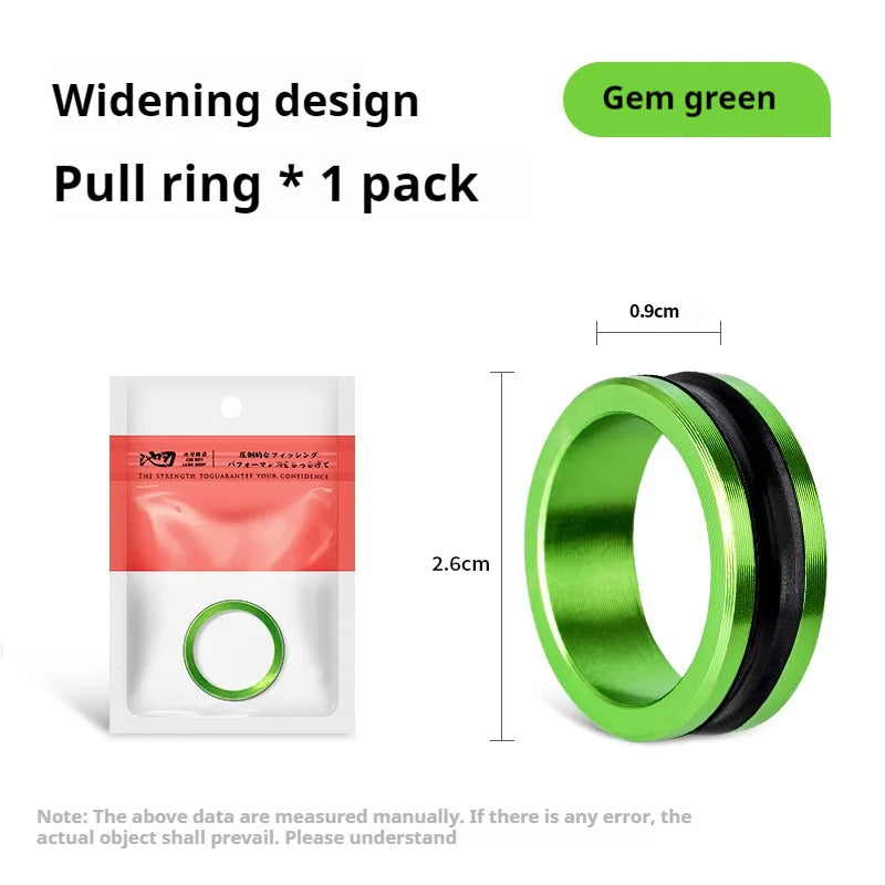 Aluminum Alloy Ring Wire Pulling Ring Wire Puller Bottom Hanging Wire Puller Anti Slip Fishing Wire Puller Portable