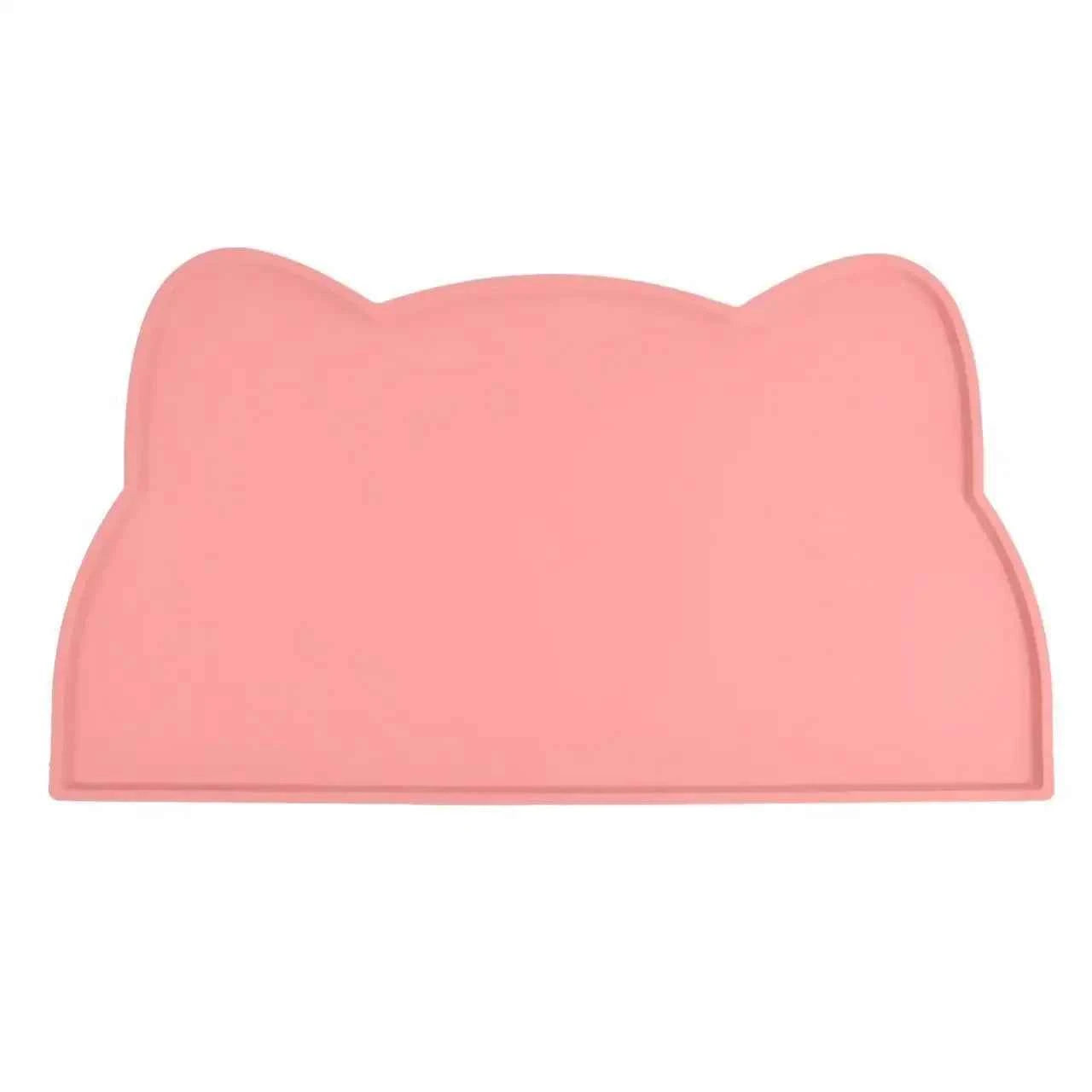 Food Grade Silicone Cat Mat, Anti-slip Waterproof Leak-proof Pad for Cats & Dogs, Easy to Clean Pet Bowl Mat