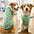 L-7XL  Dog Vest Cute Print Breathable Thin T-Shirt For Medium Large Dog Fashion Vest Large Dog Golden Retriever Clothes