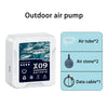 Aquarium Fish Tank Oxygen Pump Charging Dual-Purpose Air Pump Usb Lithium Battery Household Portable Fishing Mute 2400ma Outdoor