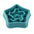 1pc Dog Slow Food Bowl Plastic Anti-Choking Slow Eating Cloud Shape Large Dogs Prevent Vomiting And Protect Intestines