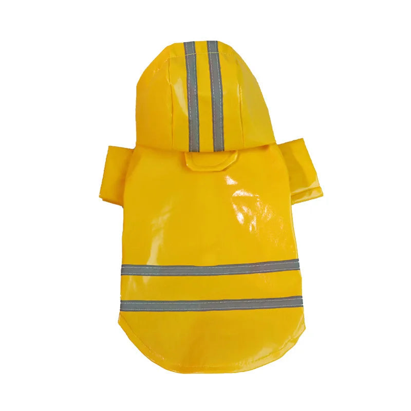 Dog Raincoat All-inclusive Four-legged Waterproof Poncho Teddy Bomei Rainy Day Pet Clothes Small Medium Dog Raincoat