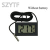 Mini Convenient Digital LCD Thermometer Sensor Hygrometer Gauge Refrigerator Aquarium Monitoring Display Humidity Detector