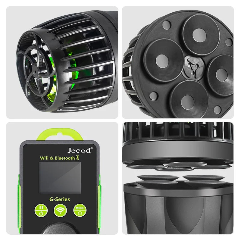 2026 Jebao Smart Wave Making Pump GMP10-80 WiFi Bluetooth Connect OTA Remote Control Smart Surf Pump Oxygenation Filtration Pump