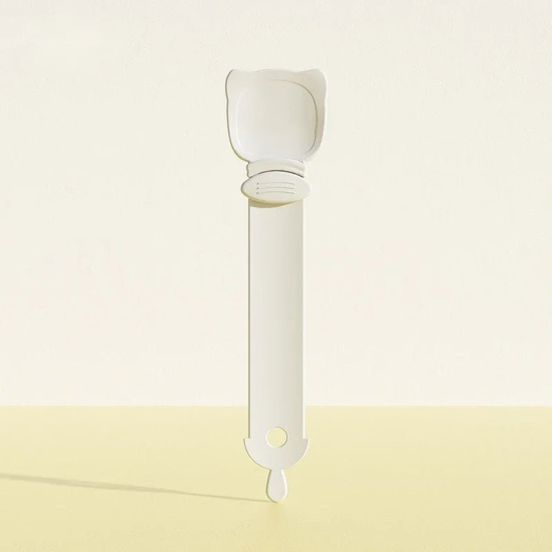 Cat Strip Feeder Spoon Long Handle Lickable Wet Food Feeder for Cats Pet Meat Mud Food Squeeze Dispense Spoon Pet Supplie