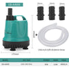 5/8/18/25/40/60/90W Fish Tank Bottom Suction Submersible Pump Bottom Filter Silent Suction Feces Change Pump Multi-function Pump