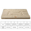 Winter Washable Dog Bed Reversible Dog Crate Pad Soft Fluffy Pet Kennel Beds Dog Sleeping Mattress for Large Medium Small Dogs