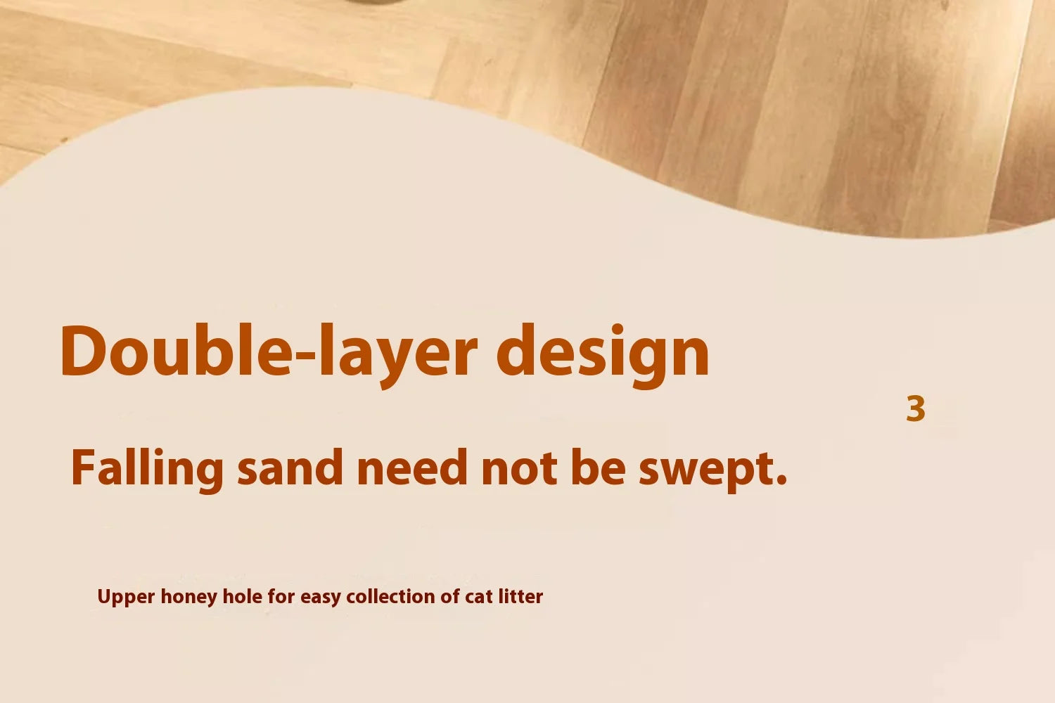 Extra Large Cat Litter Mat Heavy Duty Waterproof 2 Layer Non Slip Washable Pet Floor Protector Litter Box Sand Stopper - Play Paws Toys