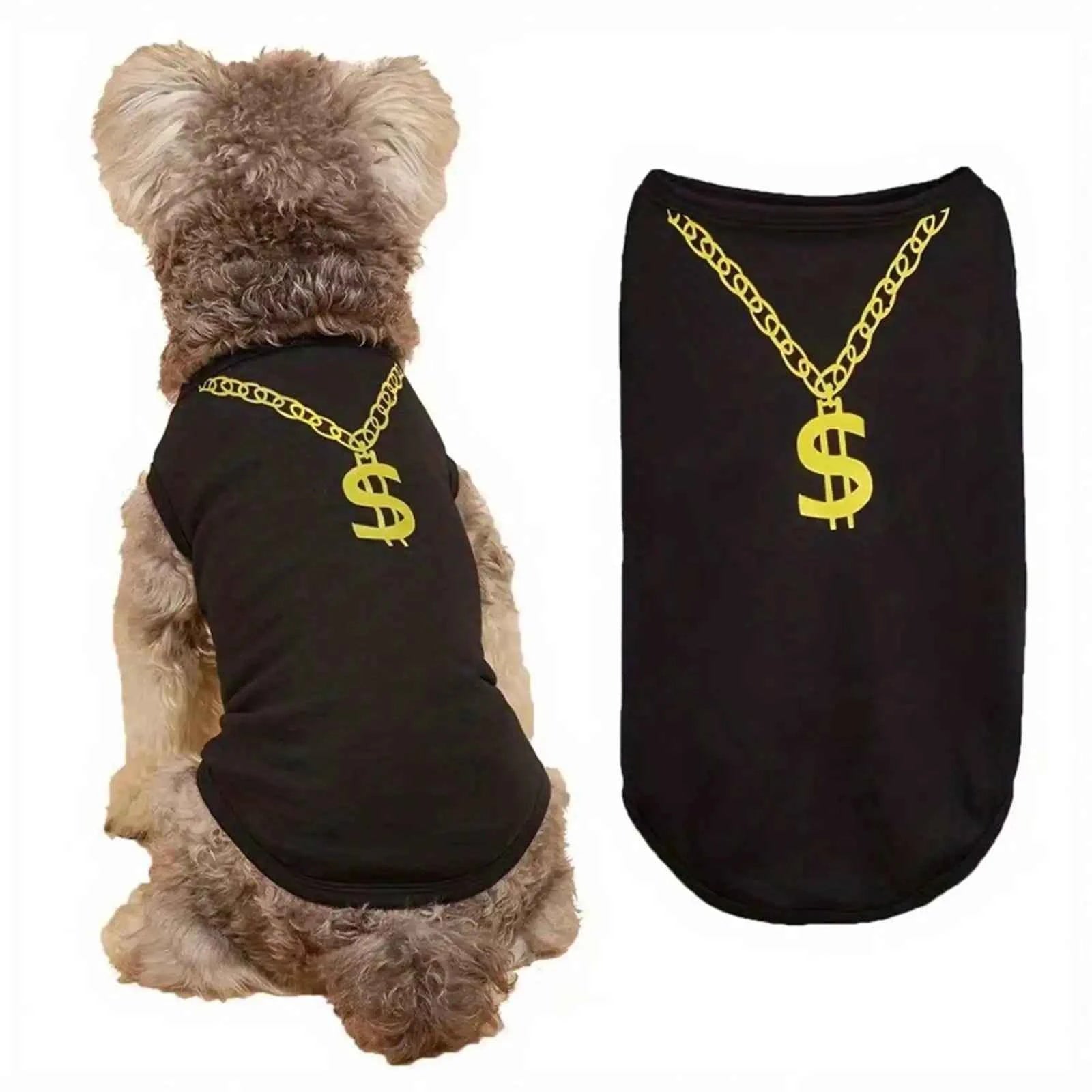 Pet Dogs Summer T Shirt Breathable Mesh Vest Apparel Sleeveless Hip Hop For Small Medium Dogs Costume