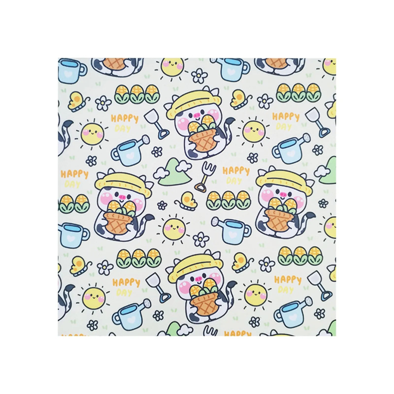 Cat Fixed Fabric Cartoon Printed Self-Adhesive Anti Scratch Anti Bite And Escape Cat Wrap Fabric Pet Grooming Restraint Bag