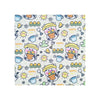 Cat Fixed Fabric Cartoon Printed Self-Adhesive Anti Scratch Anti Bite And Escape Cat Wrap Fabric Pet Grooming Restraint Bag