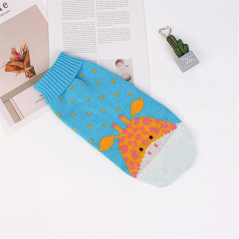Cute Cat Sweater Costume Winter Warm Pet Clothes for Cats Katten Sphynx Pullover Mascotas Clothing Gatos Products for Animals - Play Paws Toys