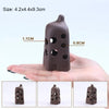 Ceramic Aquarium Decoration Fish Shrimps Shelter House Pottery Scorpion House Canister Simulation Stone Fish Tank Decor Great