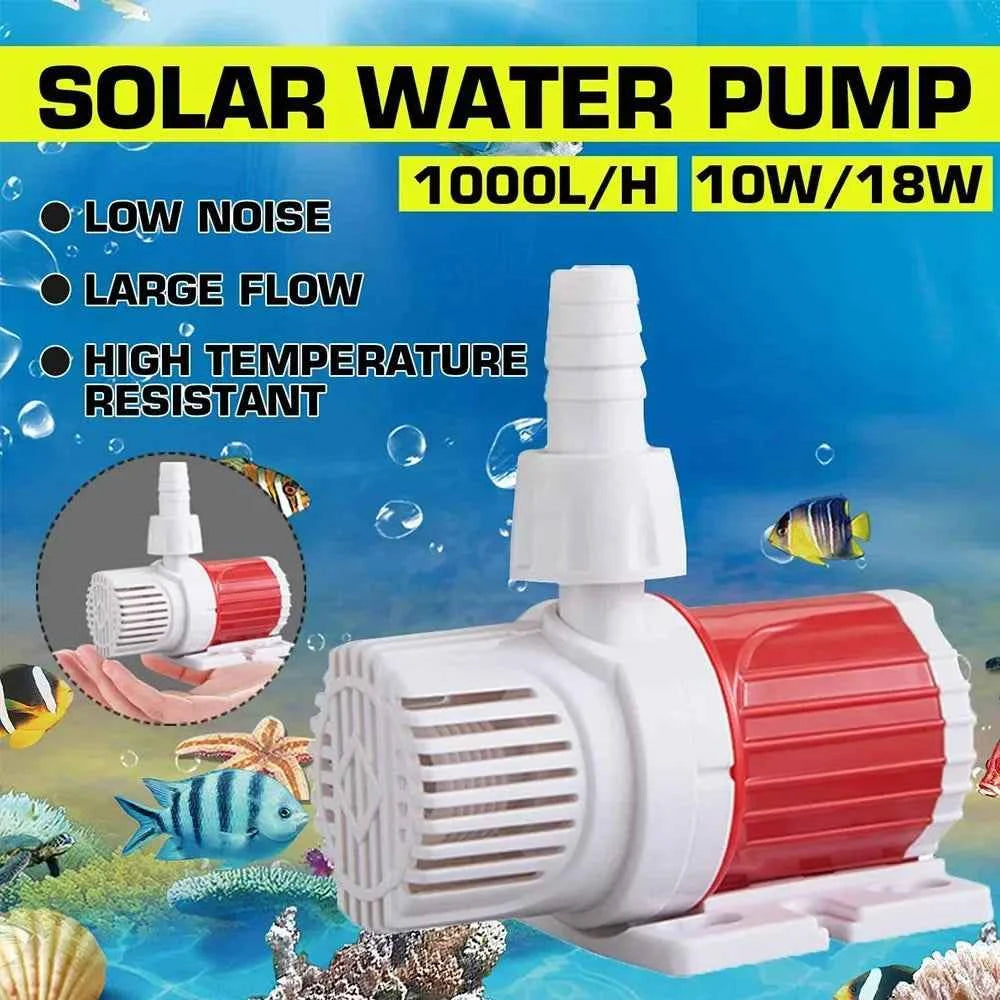 1000L/H 10W Submersible Water Pump DC 12V Fountain Water Pump with 16.4ft High Lift for Aquarium Fish Tank Pond Fountain New