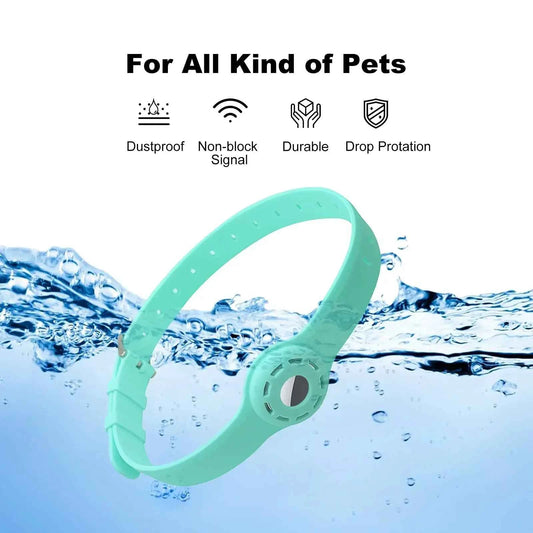 New Silicone Anti-Lost Pet Cat Collar For The Apple Airtag Protective Tracker Anti Lost Positioning Collar Adjustable Pet Collar