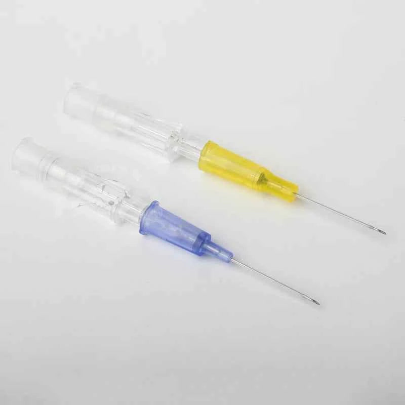 50pcs IV Cannula Pen Type Intravenous Injection Catheter 20G 22G 24G 26G Veterinary Suppliers