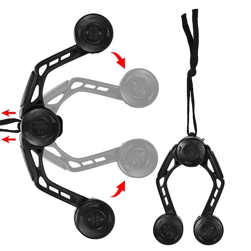 Fishing Knotter GT FG Knot Assist Machine Bobbin Winder Line Tool for Fishing Line Knotting Professional Fishing Accessories 1Pc