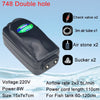 SOBO Silent Aquarium Oxygen Air Pump Fish Tank Adjustable Air Volume High Power Oxygenator Air Compressor Aerator 220v