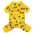"Funny Bee Dog Pajamas - Soft Stretchy Onesie for Chihuahua Yorkie, Cozy Winter PJs with Feet, Perfect for Small Dogs