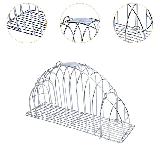 Blowing Cat Cage Cat Nail Trimming Cage Quick Drying Multipurpose Stainless Steel Cat Grooming Shower Cage for Small Dogs Kitty - Play Paws Toys