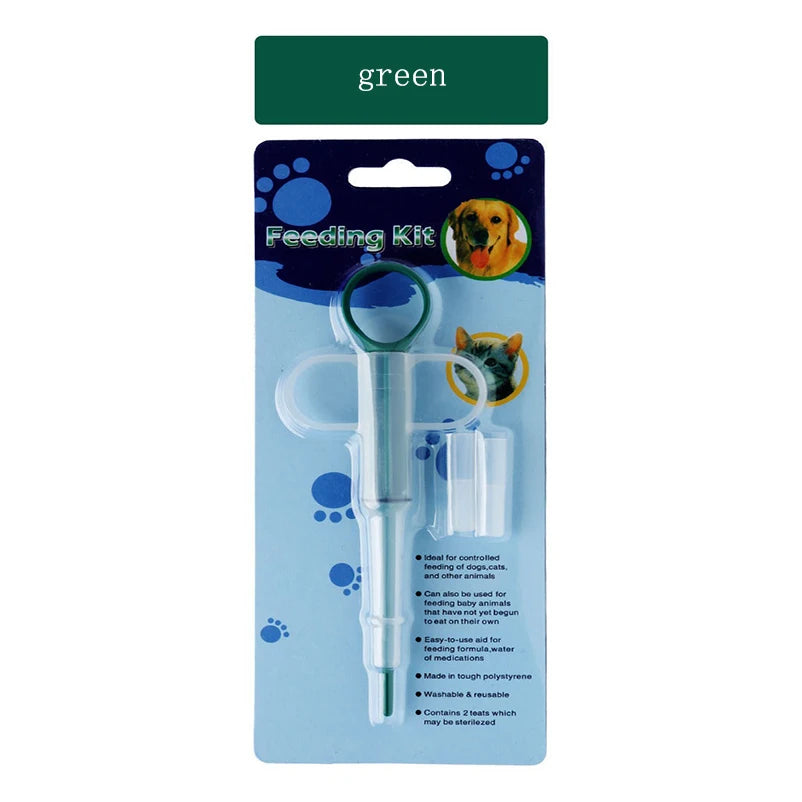 Pet feeding syringe Safe silicone comfortable baby cat feeding feeding medicine stick insect repellent liquid medicine syringe