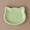 4-Color Pet Bowl Cat Food Dish Canned Snack Frozen Meal Plate for Dwarf Cats Premium Anti-Black-Nose Pet Dish Home Use Pet Bowl.