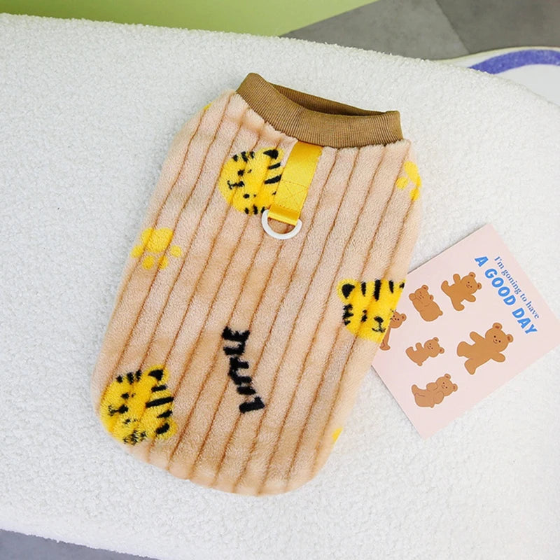 Korean Style Sphynx Cat Sweater with Buckle Winter Warm Pet Clothes for Cats Gotas Garfield Persian Pullovers mascotas Clothing - Play Paws Toys