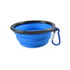 Portable Pet Food Bowl  Durable TPR Bowl  Cat and Dog Food Pet Silicone Collapsible Bowl Portable Travel Outdoor Water Food Bowl