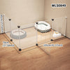Pet Fence Kitten Isolation Door Dog Cage Kitten Guardrail Iron Small Size Dogs Teddy Indoor Kennel Home Rabbit Fence Cat Cage - Play Paws Toys