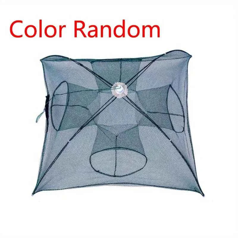 Upgrade Your Fishing Game with this Portable Foldable Hexagonal Fishing Net - Perfect for Catching Shrimp and More!