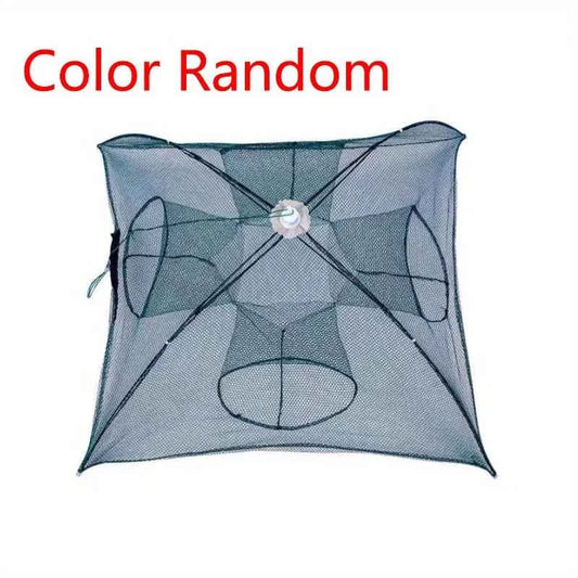 Upgrade Your Fishing Game with this Portable Foldable Hexagonal Fishing Net - Perfect for Catching Shrimp and More!
