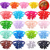 50pcs  Dog Bowtie Dot Solid Bow Tie Collar For Small Dogs  For Dog DIY Bowties Necktie Pet Grooming Accessories For Small Dogs