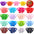 50pcs  Dog Bowtie Dot Solid Bow Tie Collar For Small Dogs  For Dog DIY Bowties Necktie Pet Grooming Accessories For Small Dogs