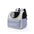 Large capacity collapsible pet backpack with zip closure, handle and mesh vent, perfect for cats and small dogs traveling - Play Paws Toys