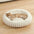Warm Round Donut Cat Bed Ultra Soft Plush Pet Nest Cozy Deep Sleep Bed for Small Medium Cats Dogs Pet Supplies