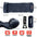 Outdoor camping sleeping mat, ultra-lightweight and portable, foldable inflatable mattress