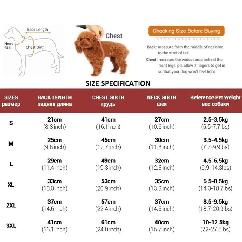 Dog Raincoat With Harness Waterproof Jacket for Small Dogs Adjustable Reflective Dog Rain Overalls Four legged raincoat Pet Rain