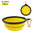 1PC 350ml Soft Silicone Pet Dog Bowl Folding Travel For Portable Collapsible Food Water Feeding Hanging Storage Odorless