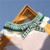 Cute Pet Cat Saliva Towel Hand-knitted Adjustable Kitten Cat Puppy Bow-knot Collar Pet Cat Decorative Collar Kitten Accessories